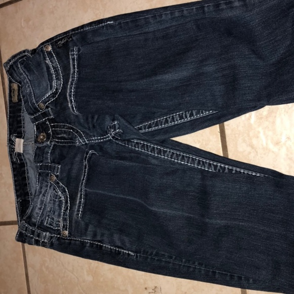 SILVER JEANS AIKO SKINNY LEG SZ 26